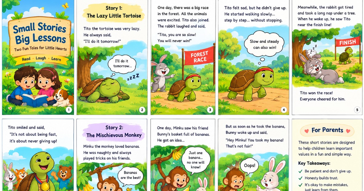 Small stories big lessons for kids, image 2