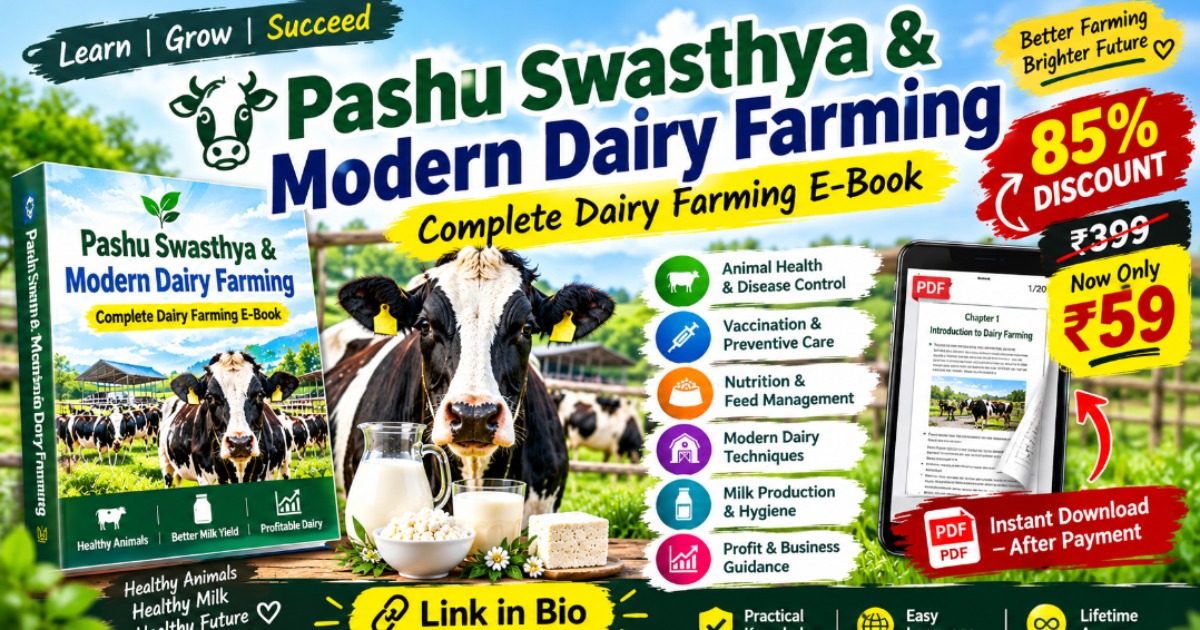 🐄Complete Dairy Farming E-Book 📚
