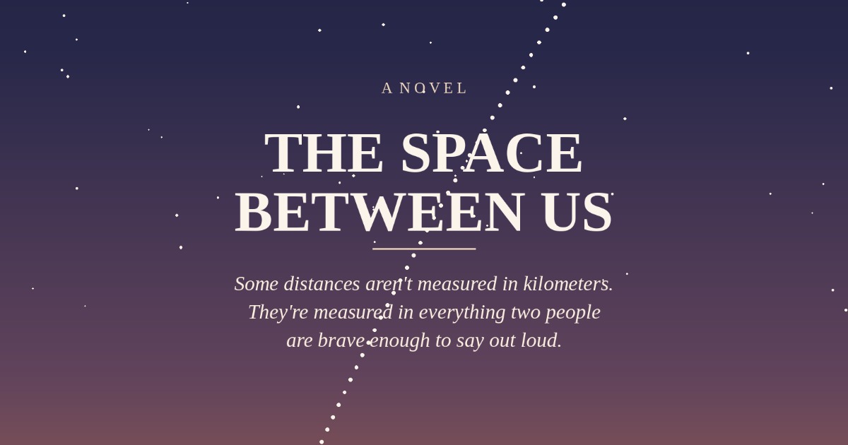 The space between us, image 2