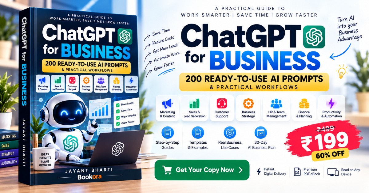 ChatGPT for Business: 200 Ready-to-Use AI Prompts & Practical Workflows