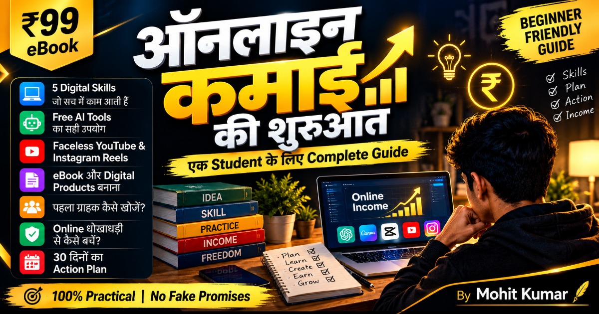 ऑनलाइन कमाई की शुरुआत — Beginners के लिए हिंदी गाइड, image 2