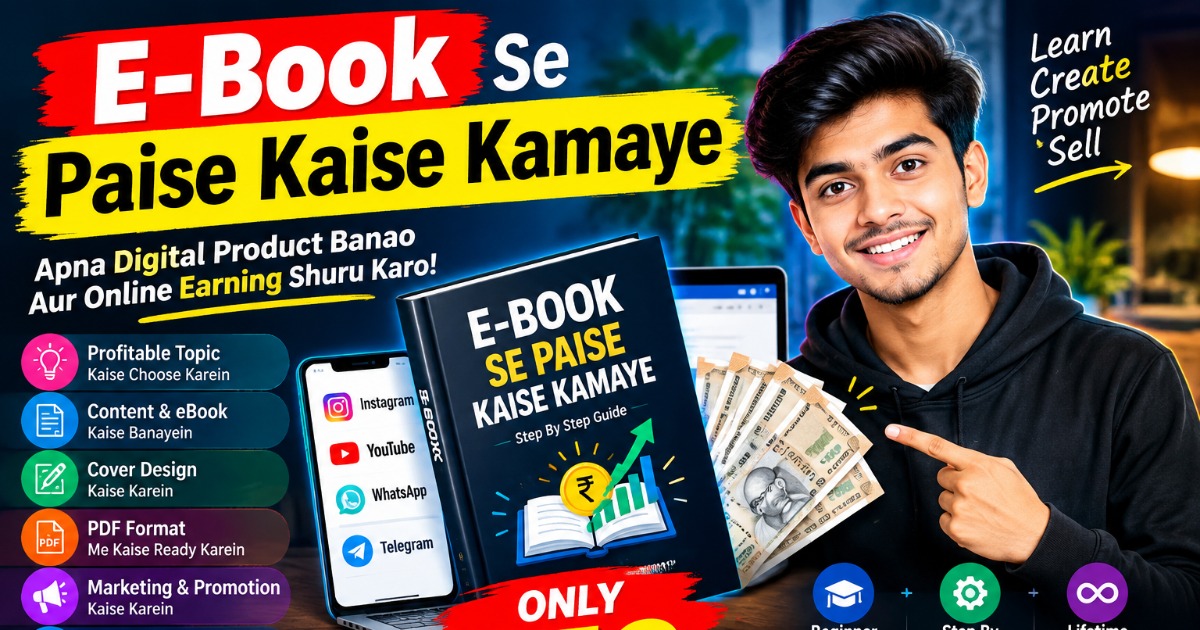 E BOOK Sell Karke Paise Kaise Kamaye