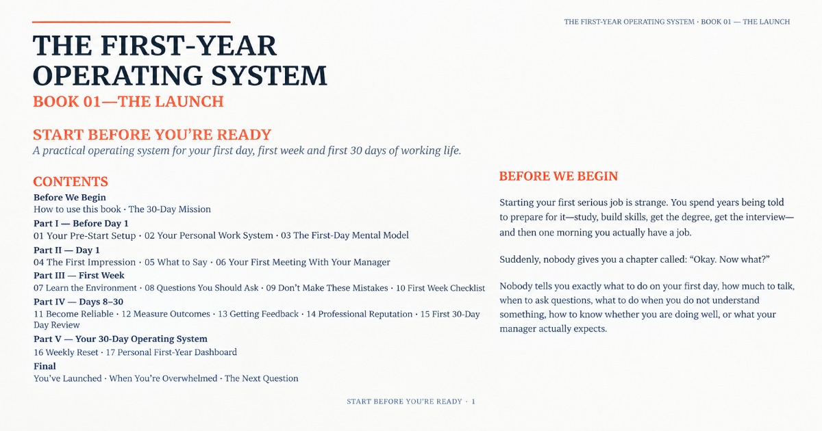 The First-Year Operating System-Book 01: The Launch — image 3