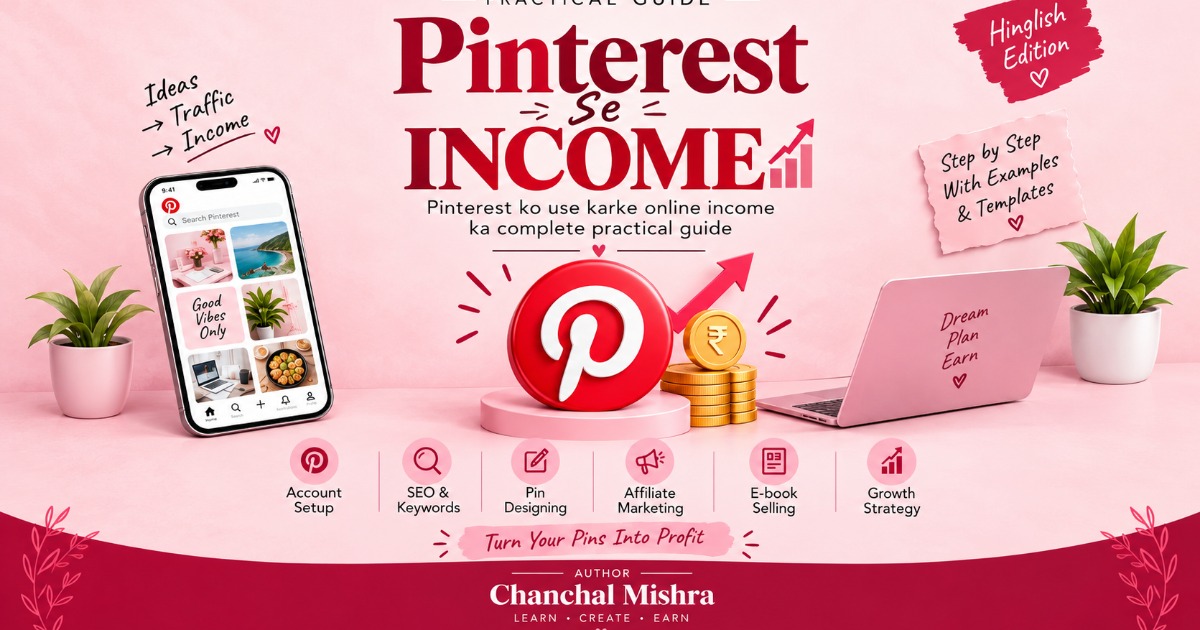 Pinterest Se Income – Complete Hinglish Practical Guide