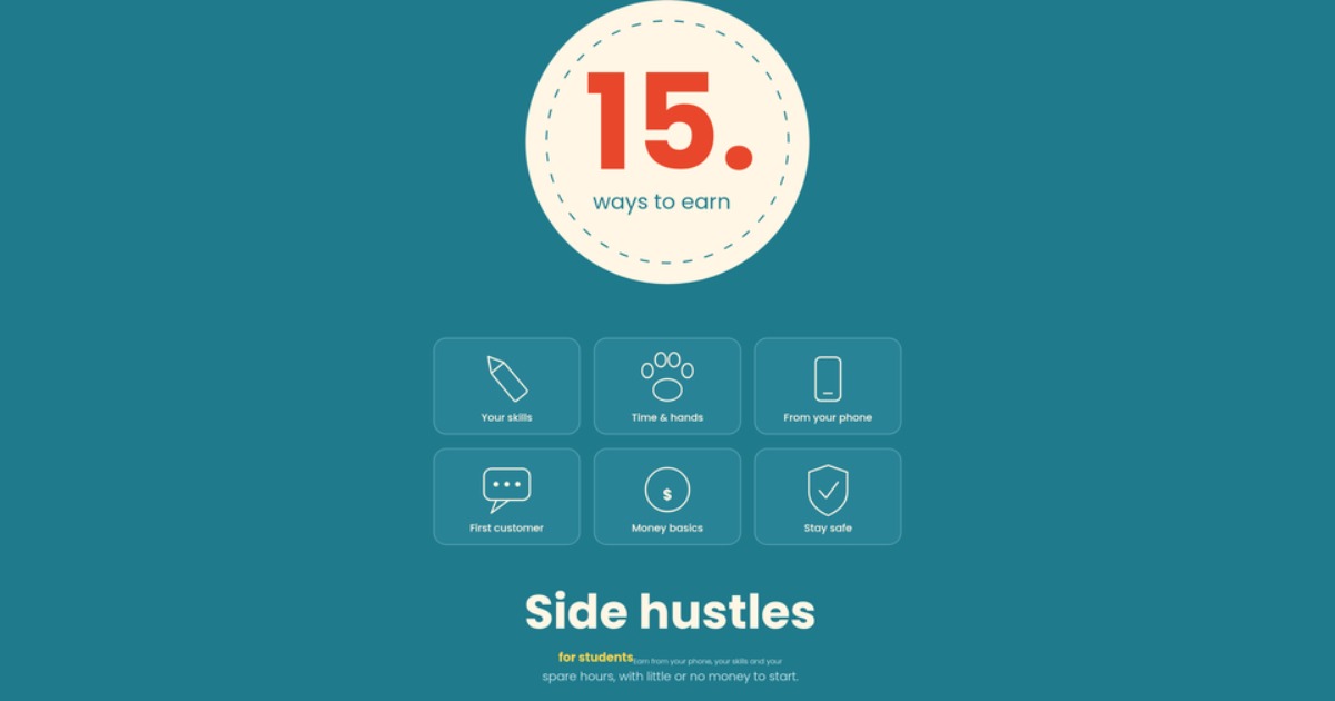 Side hustles for students, image 2