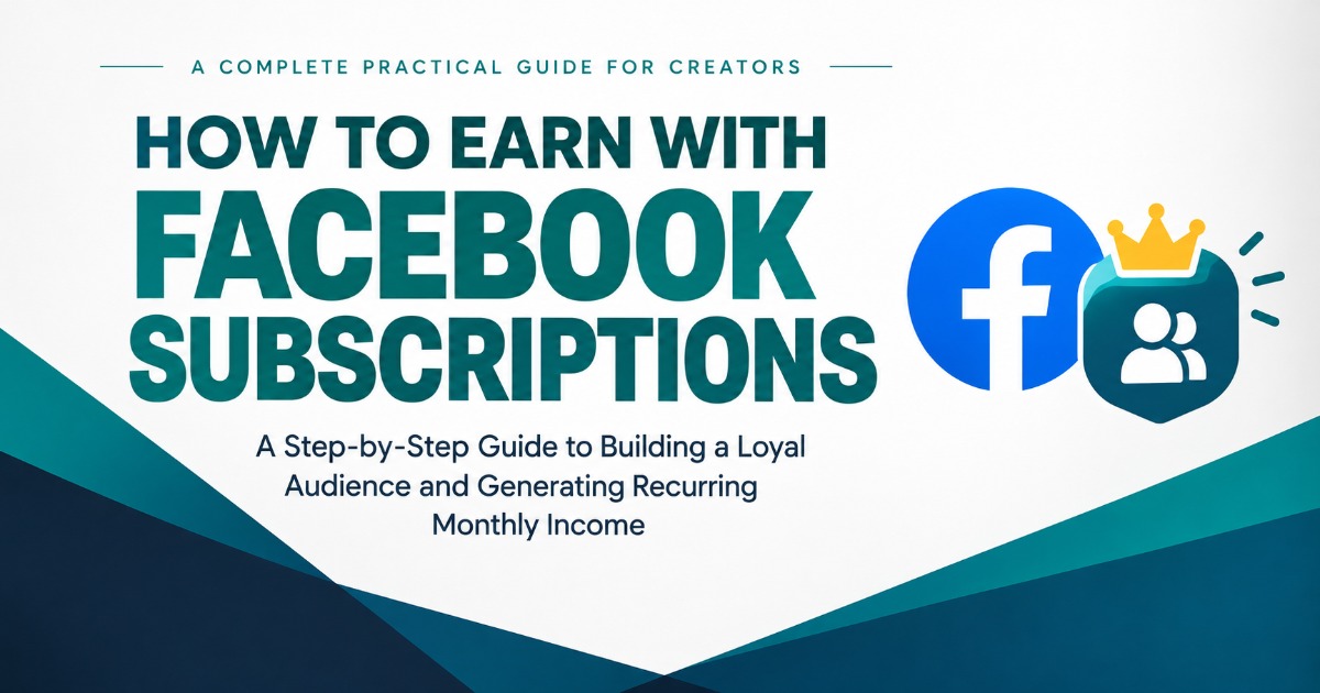 The Facebook Subscription Blueprint (Highly recommended)