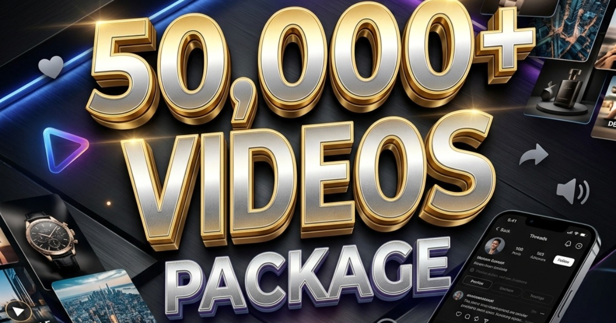 50,000 Reels Package