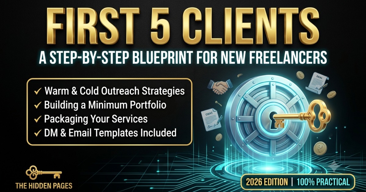 How to make First 5 Client. Step-by-step blueprint
