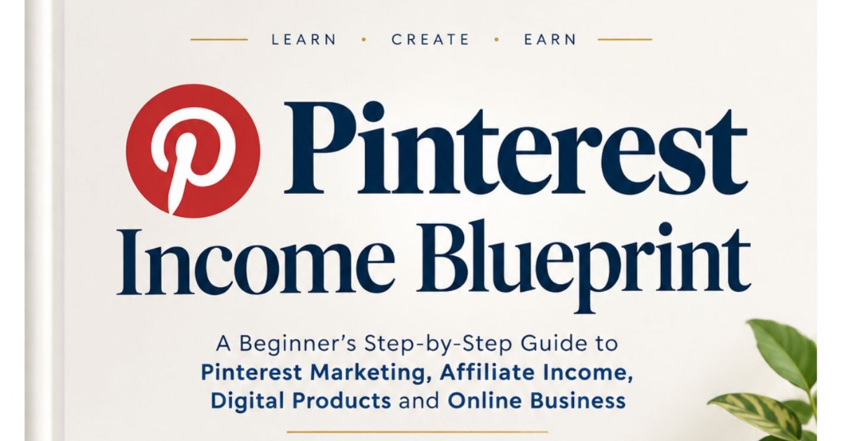 Pinterest Income Blueprint * A Beginner’s Step-by-Step Guide to Pinterest Marketing, Affiliate Income, Digital Products and Online Business *, image 2