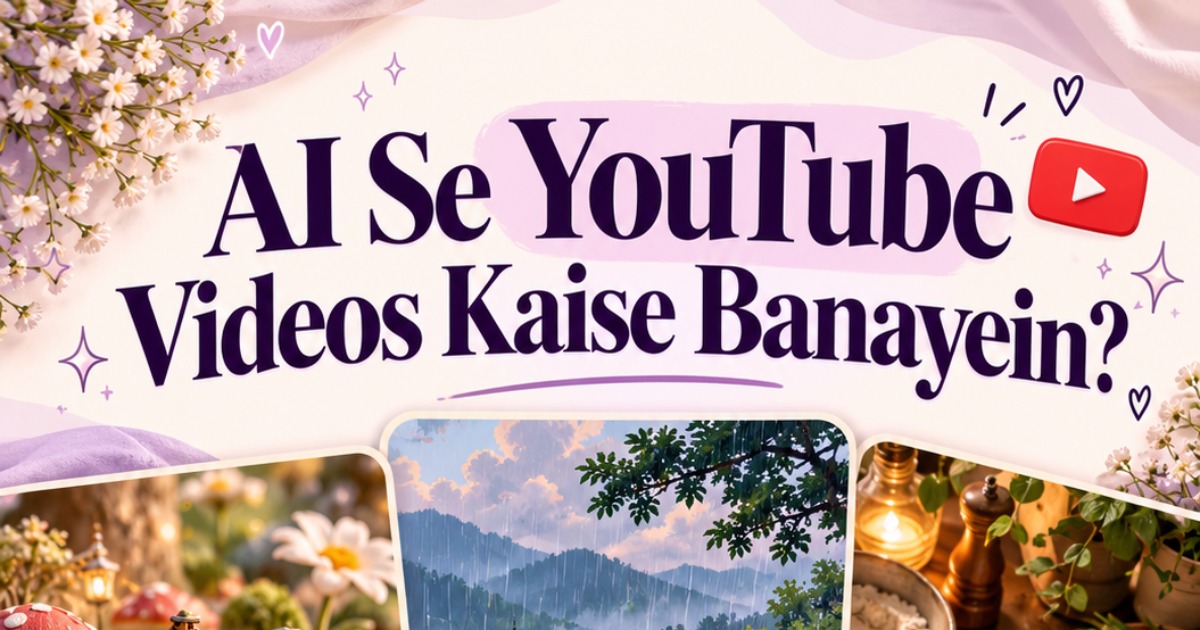 AI Se YouTube Videos Kaise Banayein?