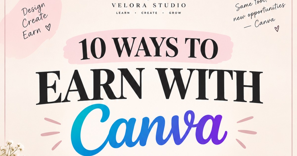 10 Ways to Earn with Canva