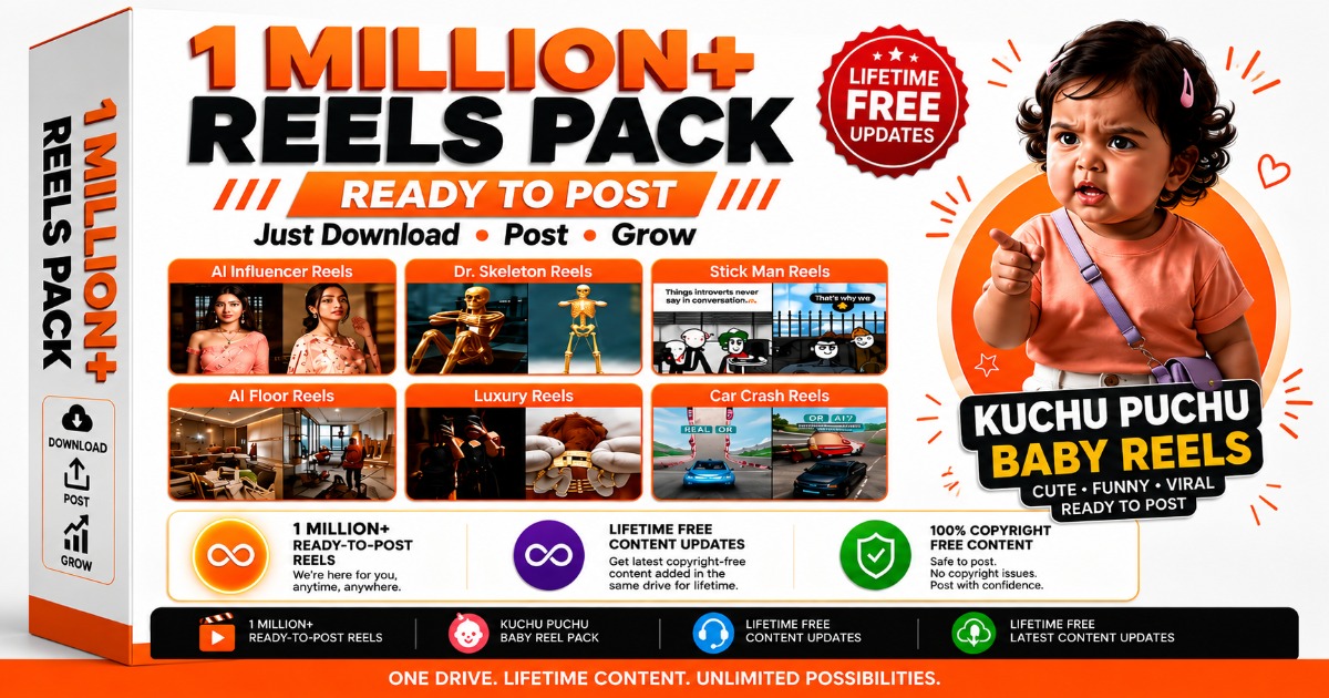 1 million Content pack + Lifetime Update