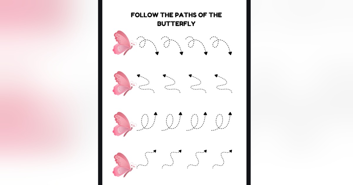 Preschool pencil control work book, image 2