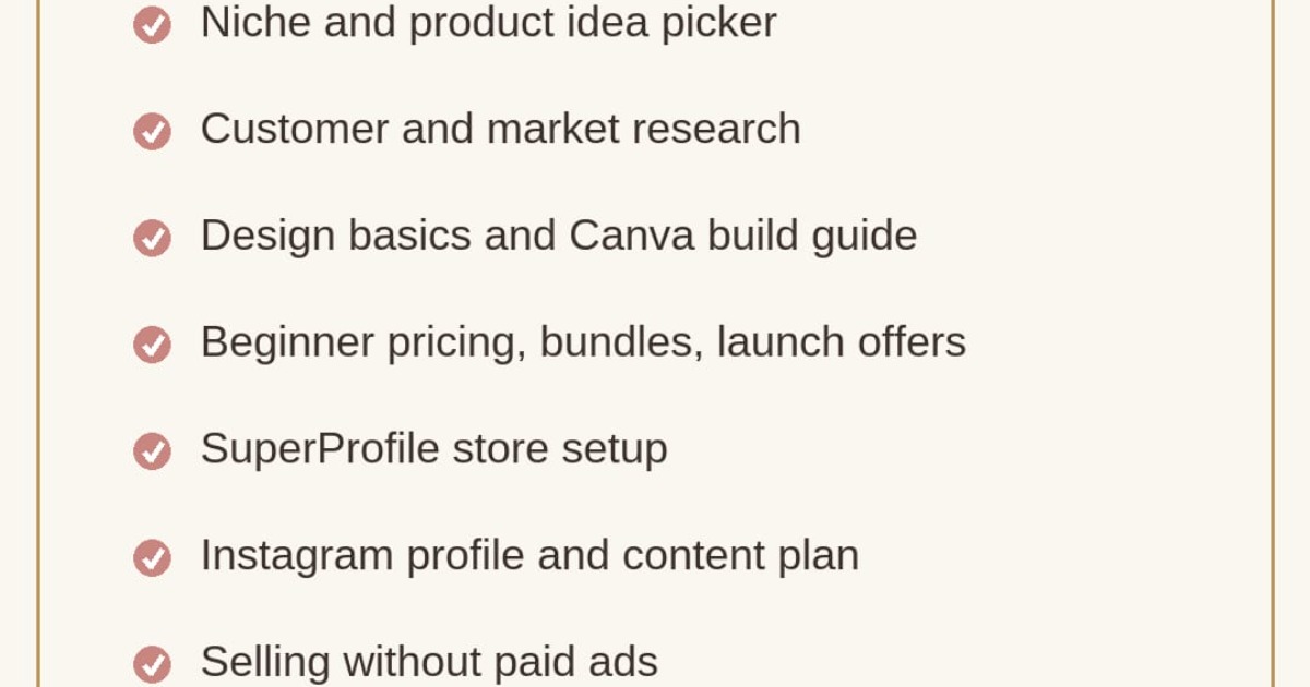 Zero to Your First Digital Product: A Beginner’s Step-by-Step Guide to Create, Launch & Sell Online, image 4
