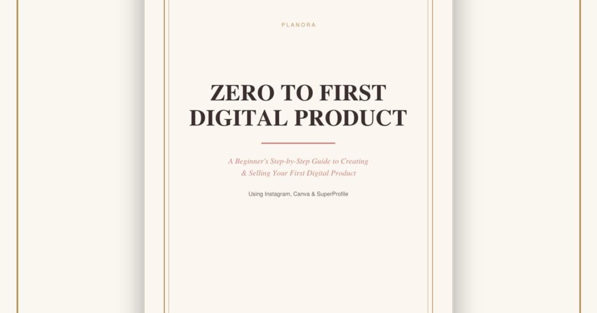 Zero to Your First Digital Product: A Beginner’s Step-by-Step Guide to Create, Launch & Sell Online, image 2