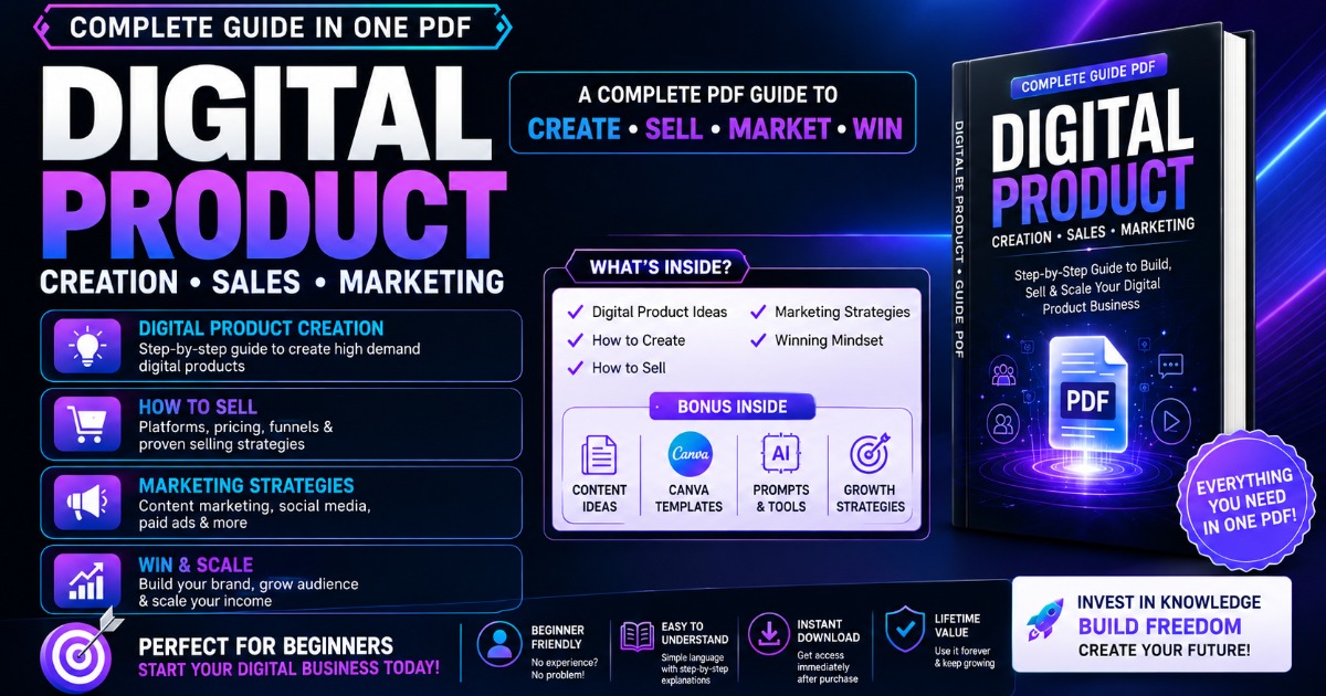 Digital product selling PDF GUIDE