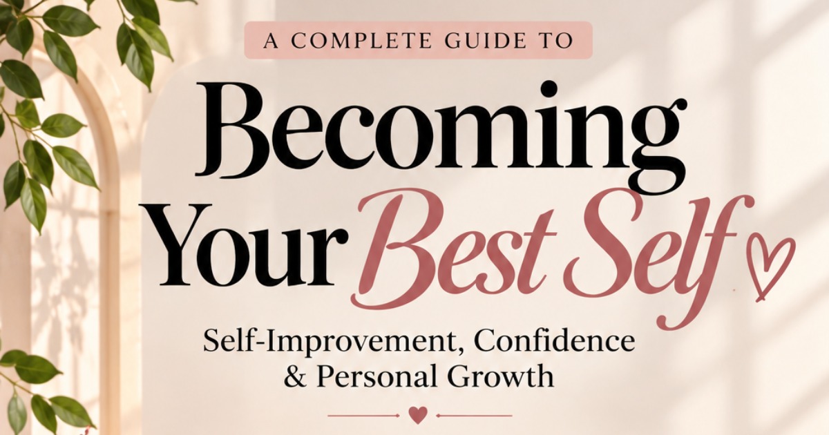 Self Improvement- Becoming your best Self
