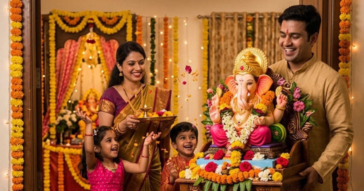 Bappa aye ghar