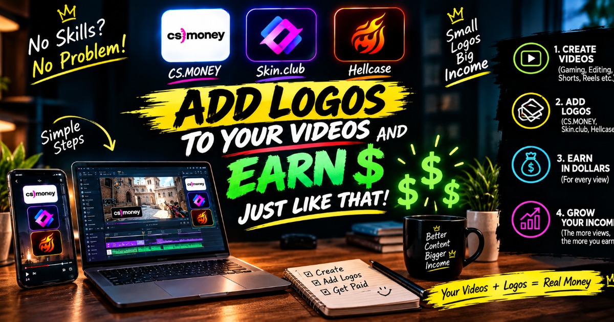 Turn Your Videos Into Income 💰 | Brand Sponsorships & Logo Placements Explained