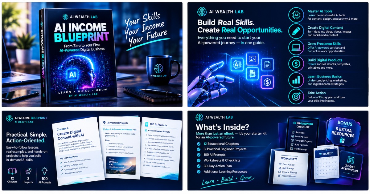 AI Income Blueprint | Learn AI Tools & Digital Business Skills, image 2