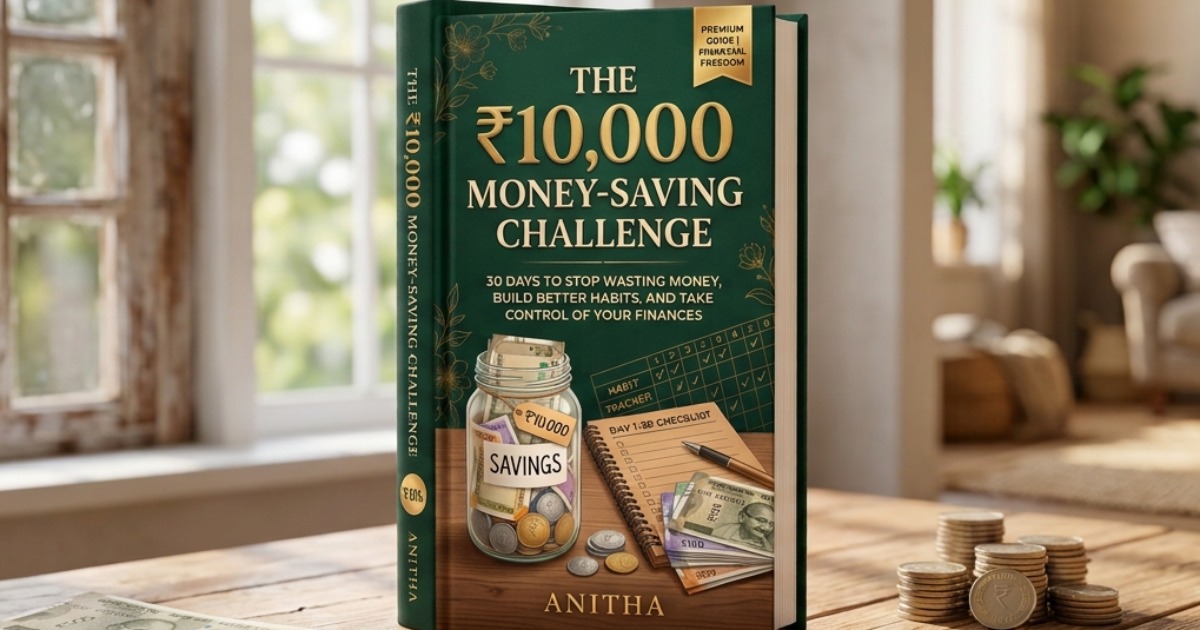 The ₹10,000 Money-Saving Challenge | 30-Day Savings Planner