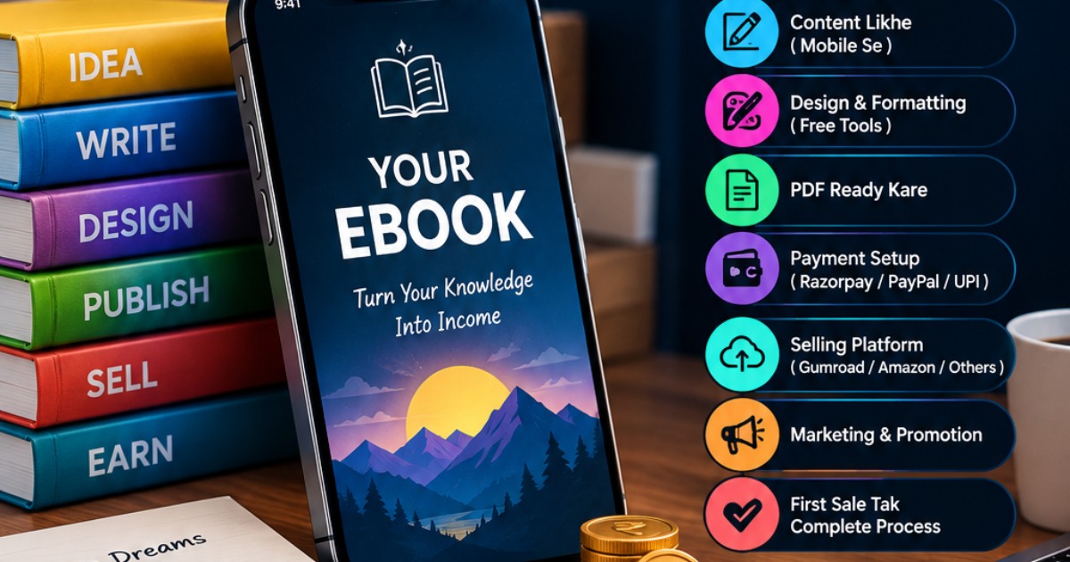 Mobile Se eBook Bana Kar Online Earning β A to Z Guide β image 2