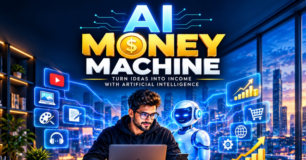 AI Money Machine: 50 Practical Ways to Make Money with Artificial Intelligence