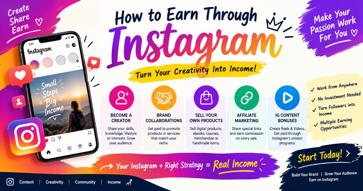 Earn Through Instagram