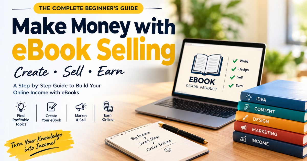 Make Money with eBook Selling β image 2