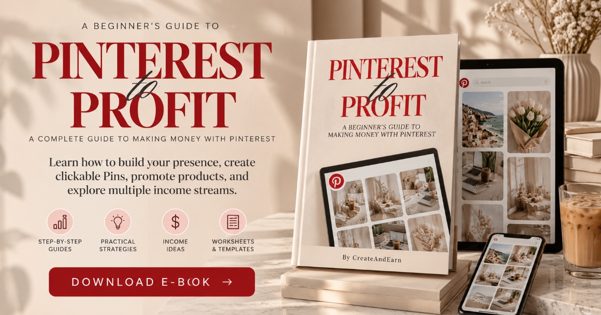 Pinterest to Profit: A Complete Beginner’s Guide to Making Money with Pinterest