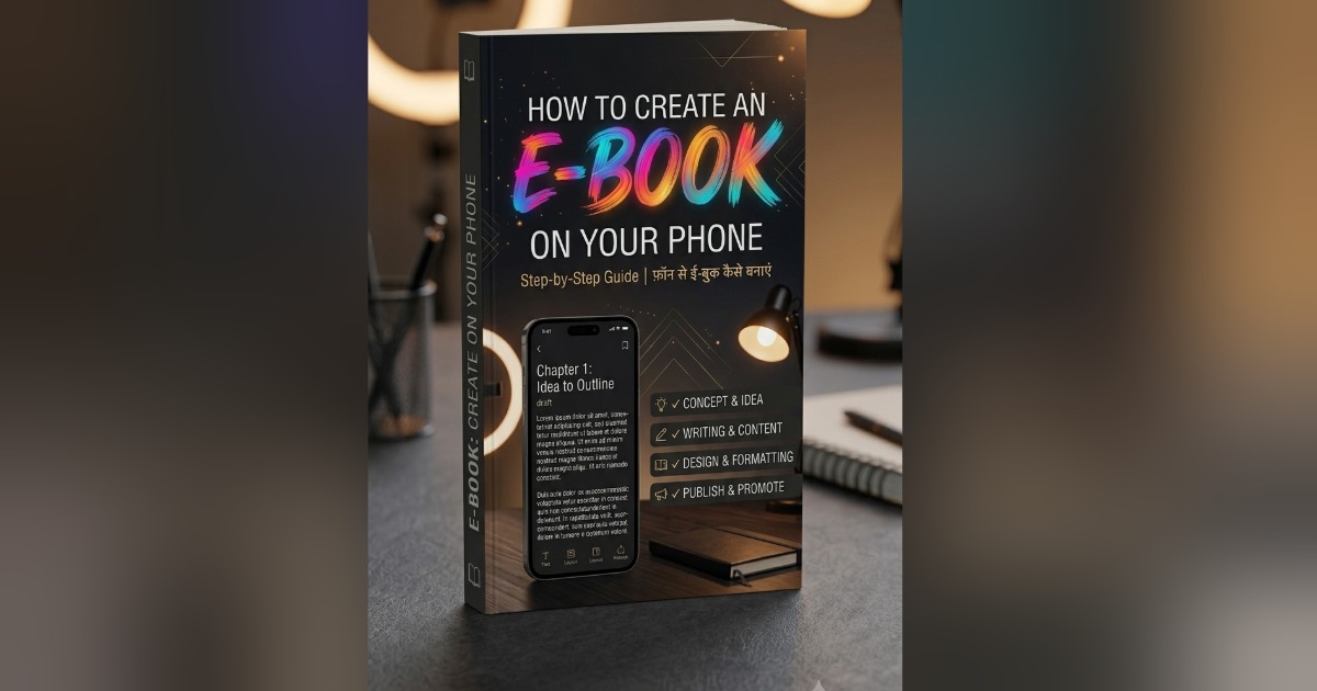 How to make a e book 📚