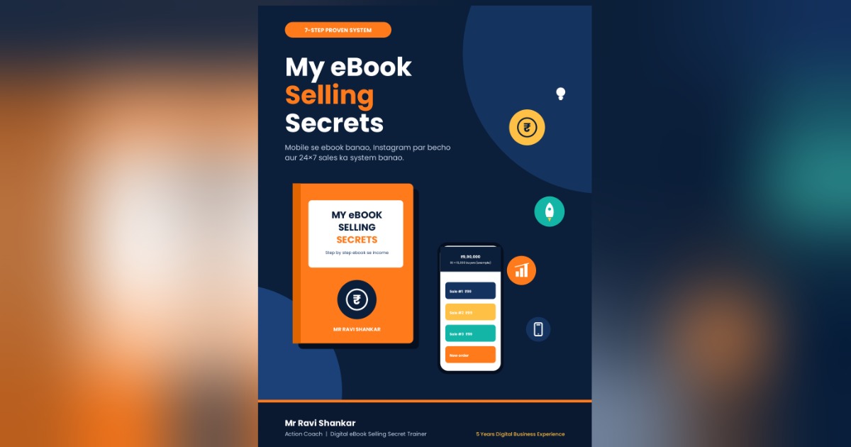 My Ebook Selling Secret  in  7 Step, image 2