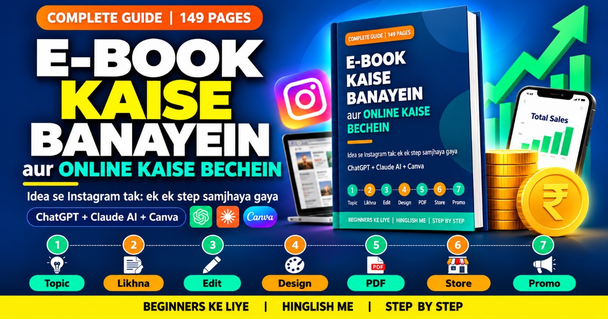 Ebook Kaise Banaye: Aur Online Kaise Bechein