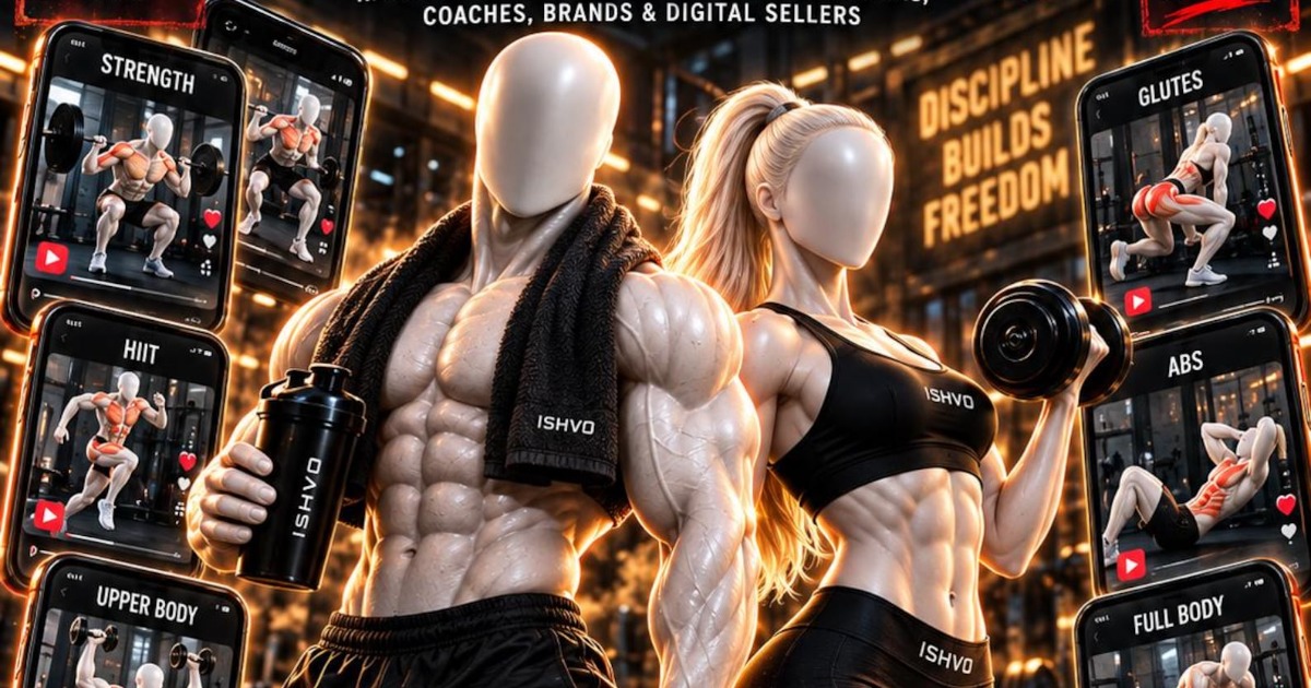 5000+ Gym Workouts Animated Video, image 2