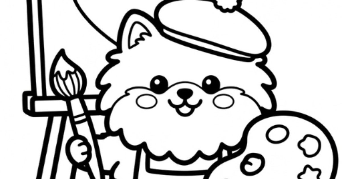 Dog Breeds Coloring Book for Kids | Printable Puppy Coloring Pages | 15 Cute Dogs | Instant Download PDF | Boys & Girls Ages 4-8, image 5