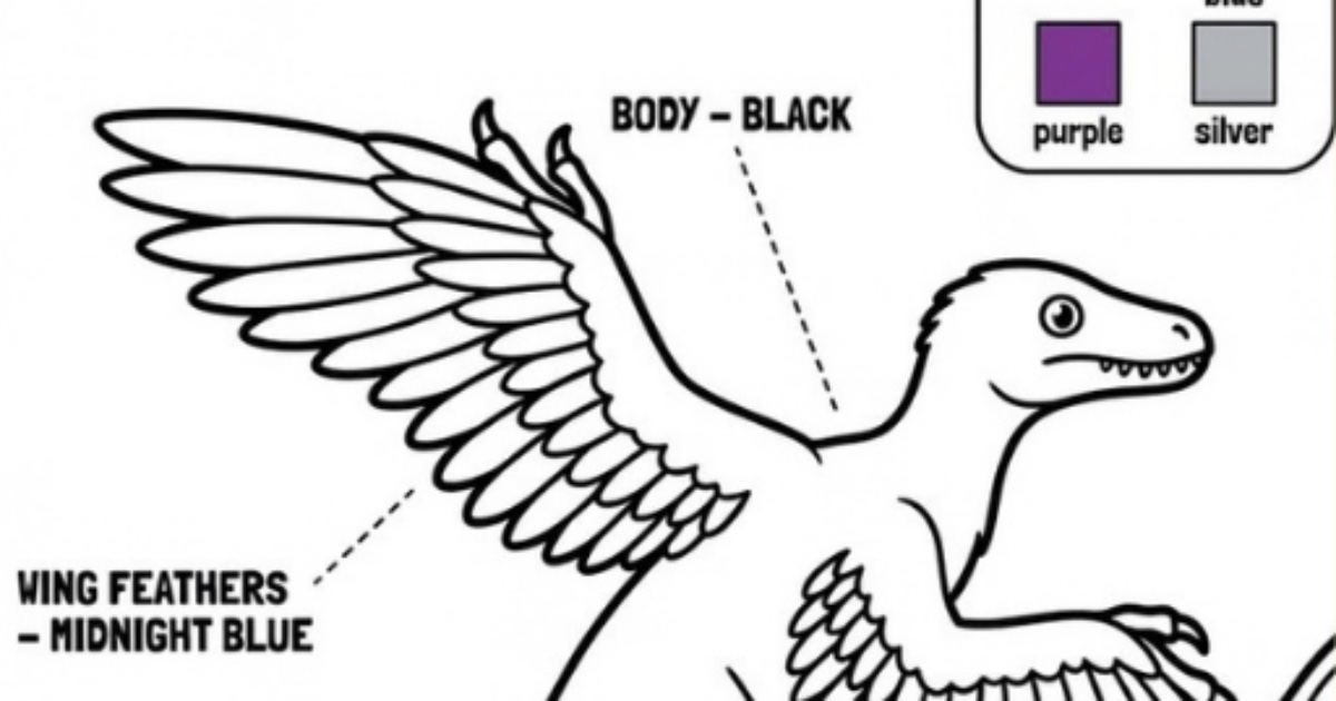 Dinosaur Coloring Book for Kids | Educational Paleontology Workbook | 8 Prehistoric Reptiles | Printable PDF | Ages 6-12, image 4