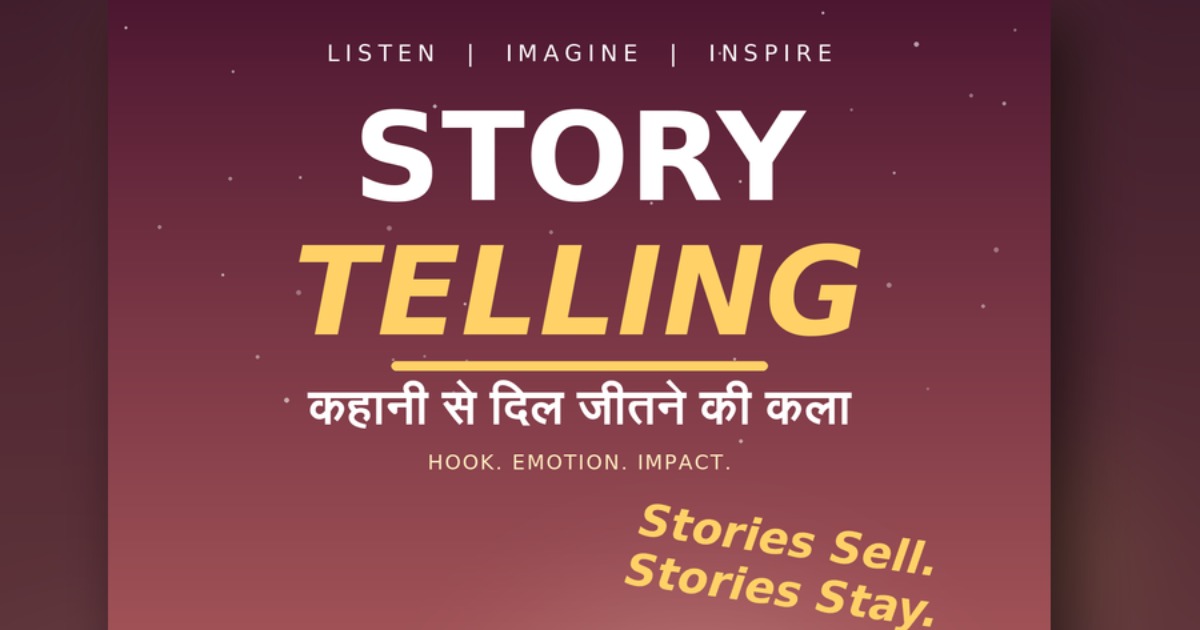 The Art of Storytelling Learn to Tell Stories That People Remember