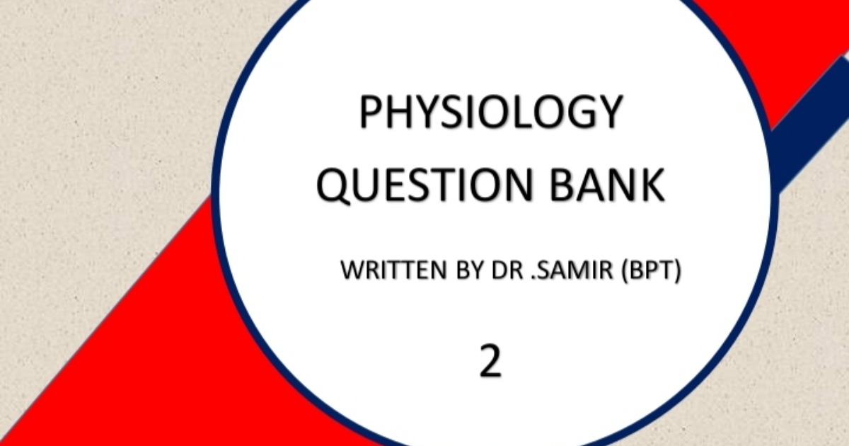 Physiology questions bank BPT, image 2