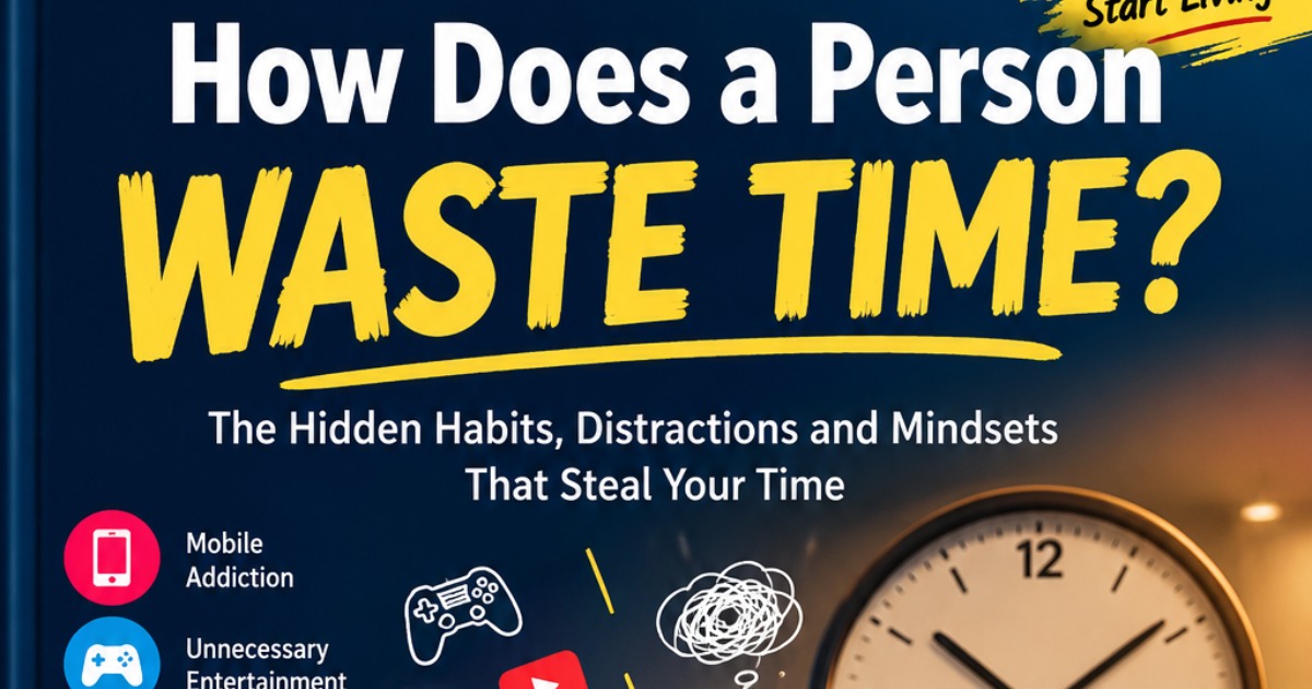 How does a person waste time, image 3