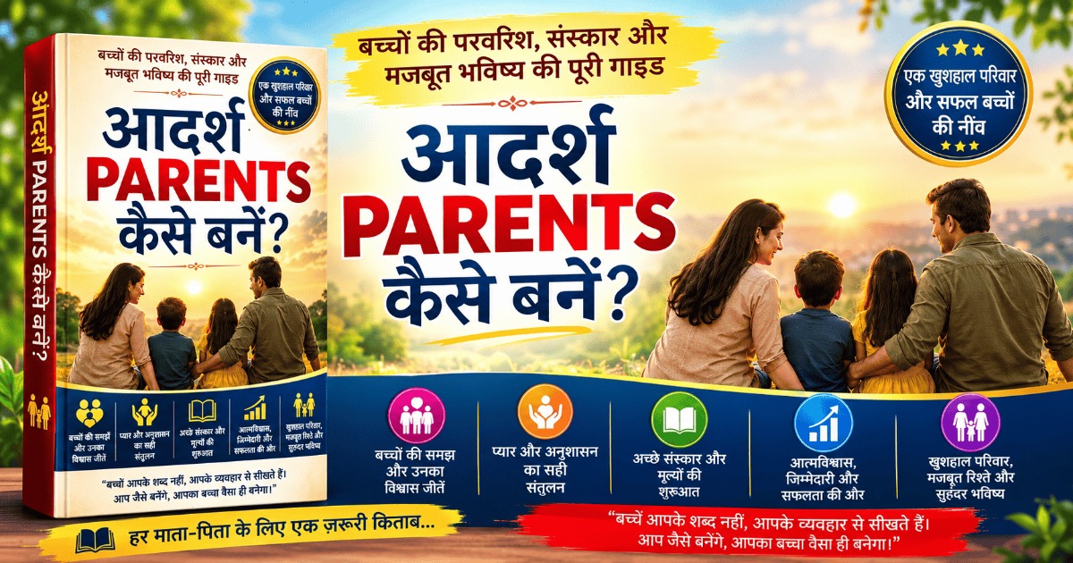 Aadarsh Parents Kaise Bane?-बच्चों की बेहतर परवरिश और संस्कार की पूरी गाइड